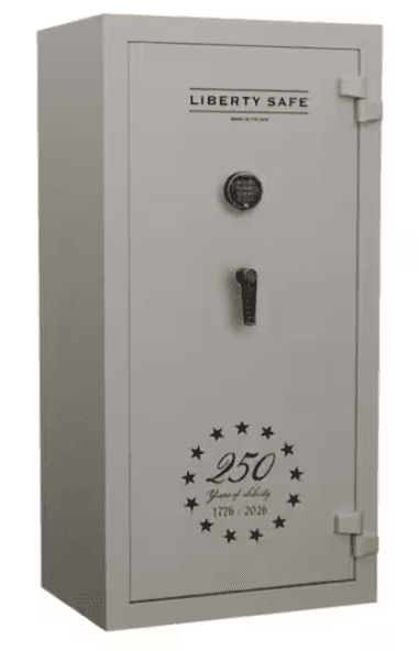 24-Gun 40-min Fire Rated Electronic Lock Gun Safe Desert Sand